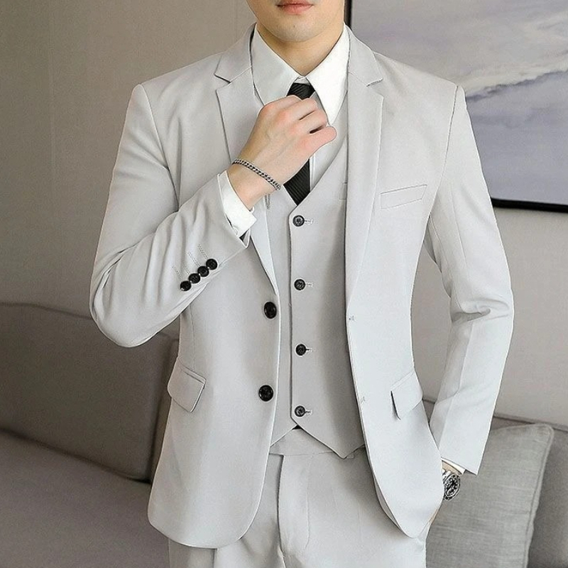 Men'S Formal Attire - Slim Fit Korean Style Men Blazer