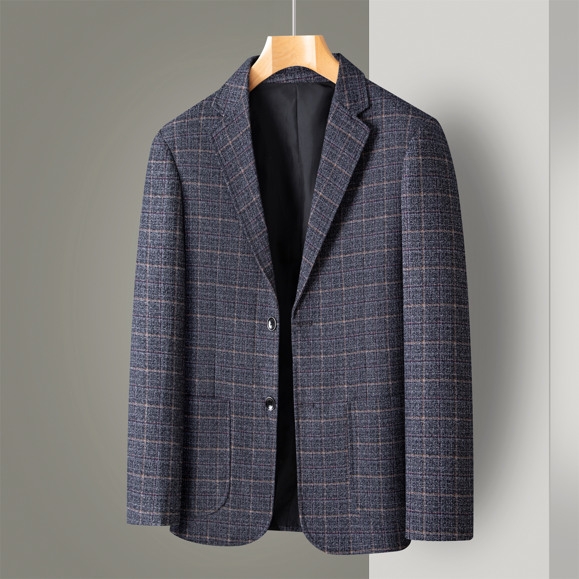 Striped Suit Men's Plaid Suit  - Men Formal Wear Top 리뷰 및 가격