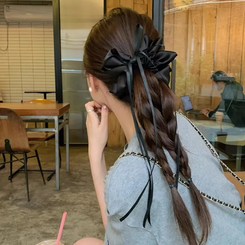 Women's Scrunchies Ballet Styl - Satin Bow Tie 리뷰 및 가격