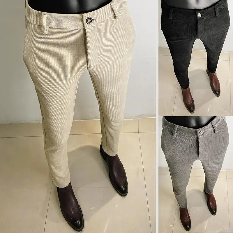 Autumn Winter Thickened Woolen - Men'S Formal Wear For Office 리뷰 및 가격
