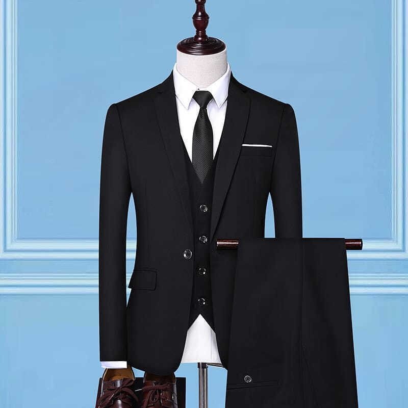 Men Suit 3 Piece Set Slim Fit  - Men'S Formal Attire 리뷰 및 가격