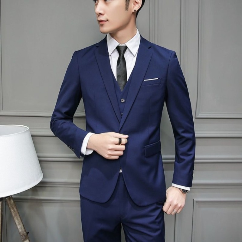 Men Suit 3 Piece Set Slim Fit  - Men'S Formal Attire 리뷰 및 가격