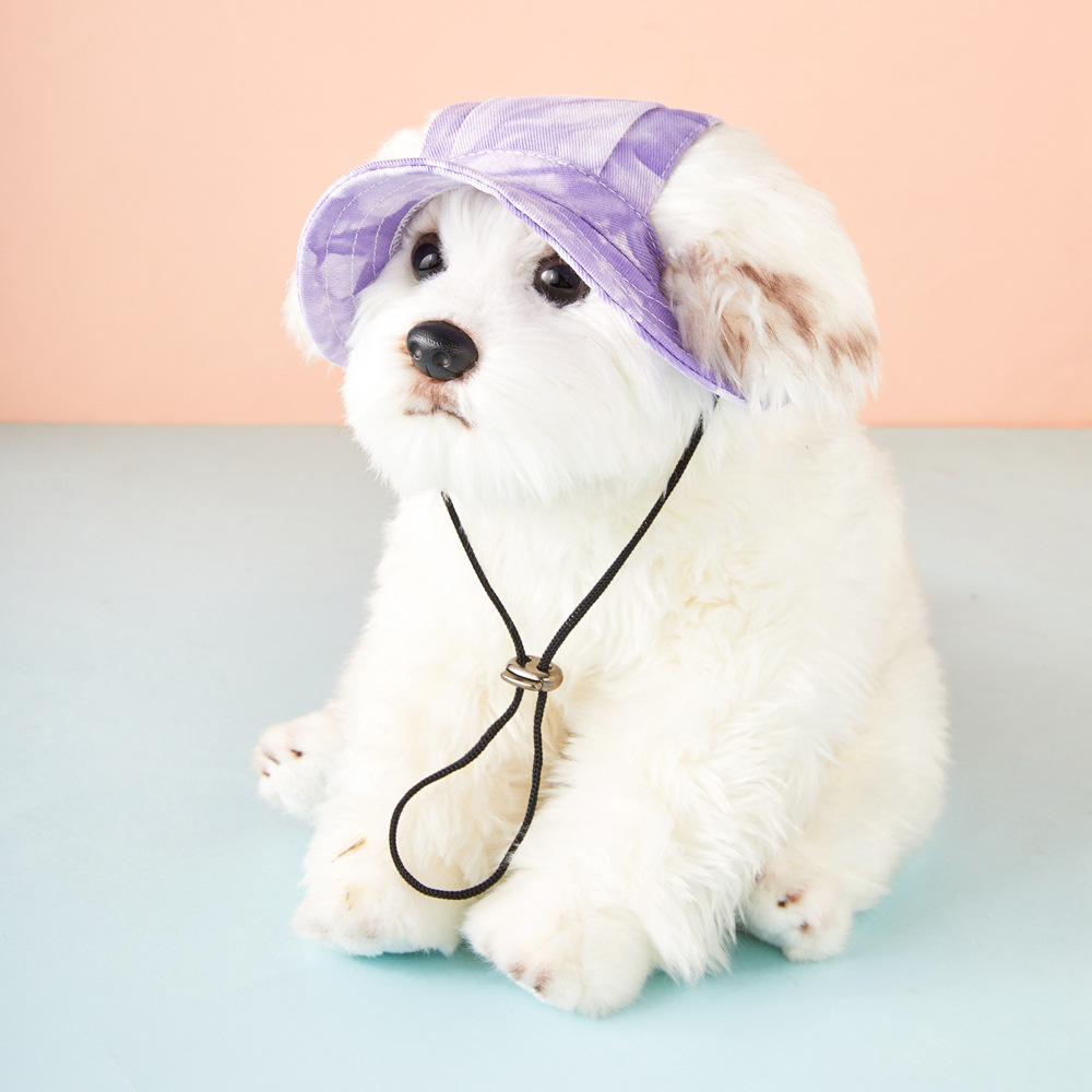 Tie Dye Pet Bucket Hat for Dog - Windsor Knot Tie 리뷰 및 가격