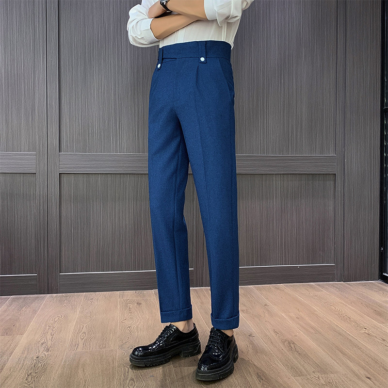 Naples High Waist Straight Pan - Men Formal Wear Top 리뷰 및 가격