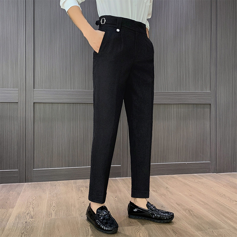 Naples High Waist Straight Pan - Men Formal Wear Top 리뷰 및 가격