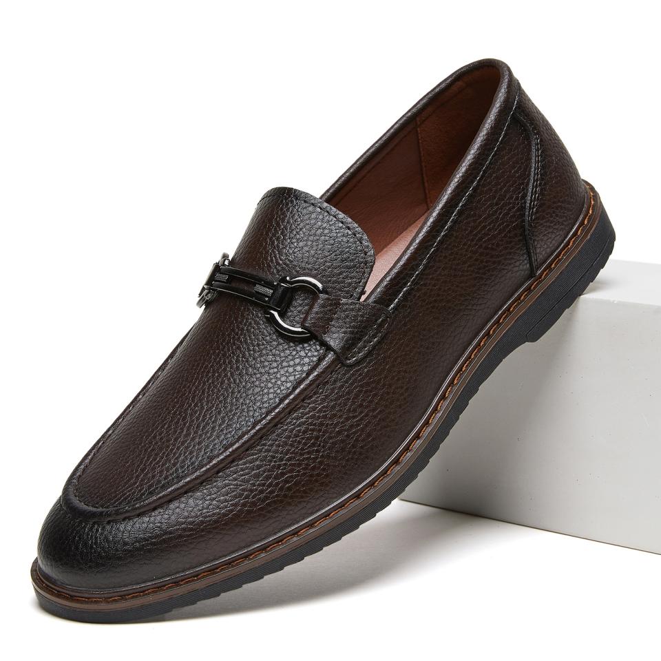 Full Grain Leather Horse Bit L - Formal Men Daily Wear Footwear 리뷰 및 가격