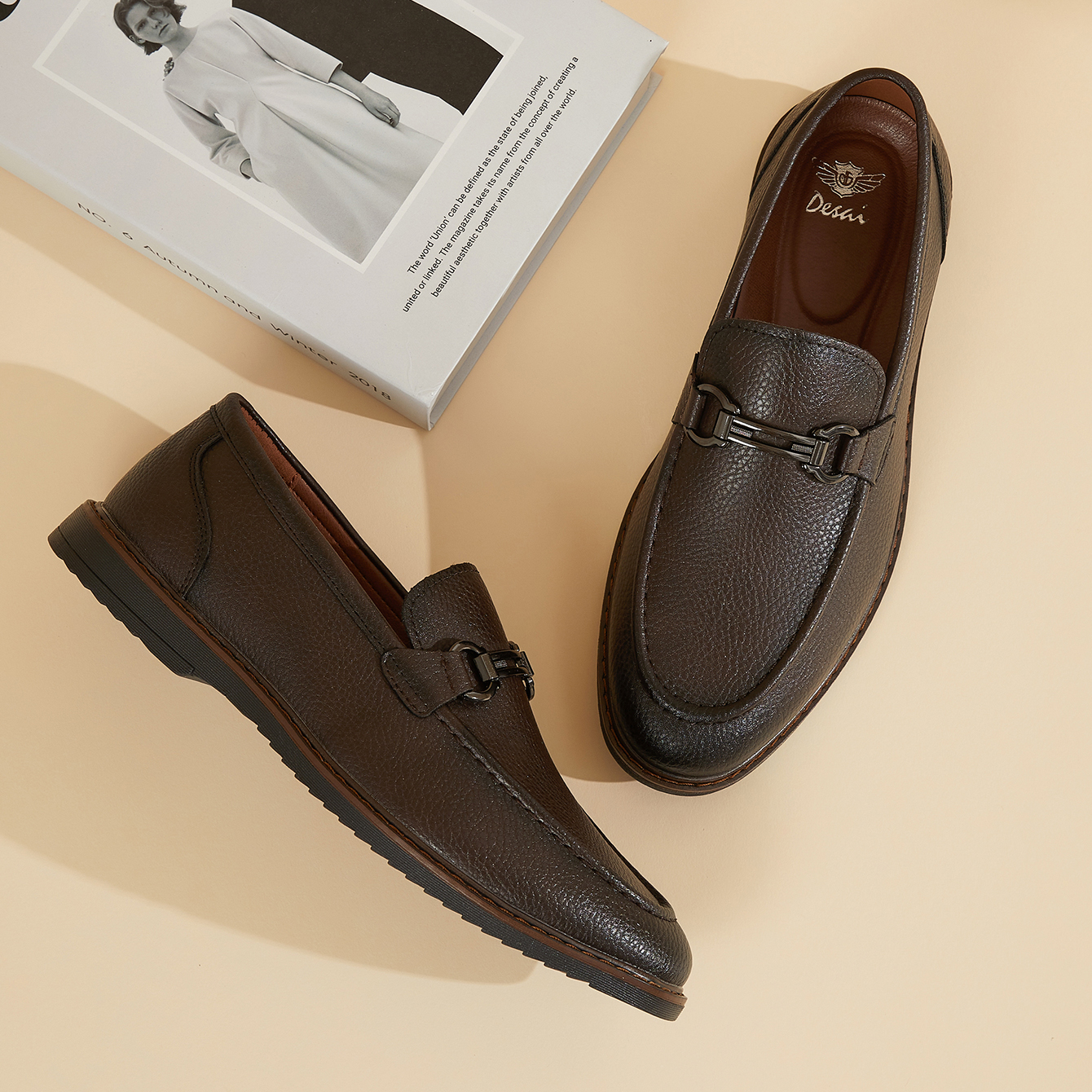 Full Grain Leather Horse Bit L - Formal Men Daily Wear Footwear 리뷰 및 가격
