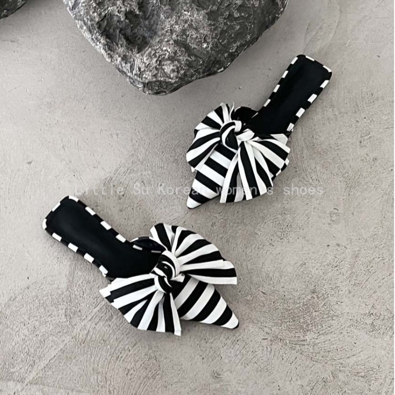 Luxury Designer Bowtie Mule Sh - Satin Bow Tie 리뷰 및 가격