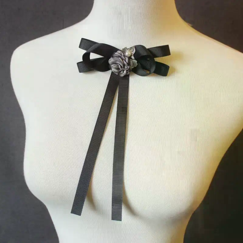 1Pcs British Korean College St - Satin Bow Tie 리뷰 및 가격