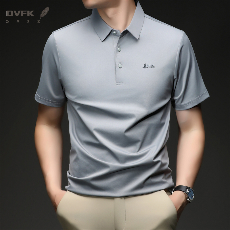 Men's Summer Polo T Shirt Shor - Men Formal Wear Top 리뷰 및 가격