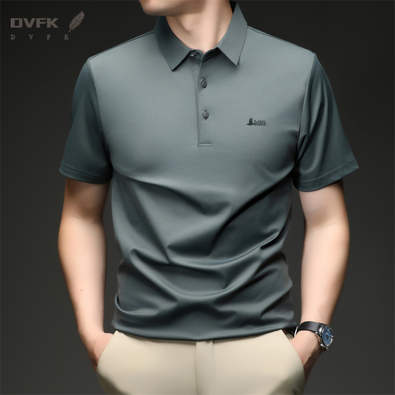 Men's Summer Polo T Shirt Shor - Men Formal Wear Top 리뷰 및 가격