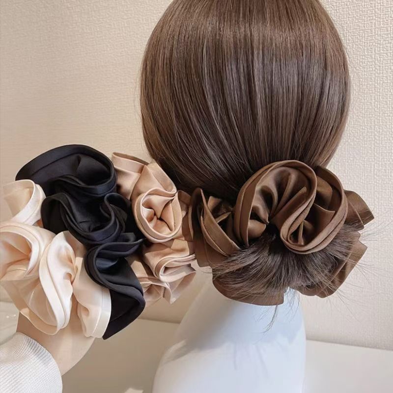 16CM Korean Satin Scrunchies E - Satin Bow Tie 리뷰 및 가격