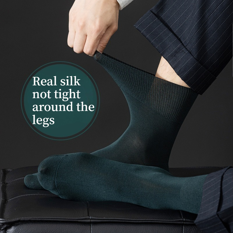Men's Real Silk Business Dress - Men Formal Wear Top 리뷰 및 가격
