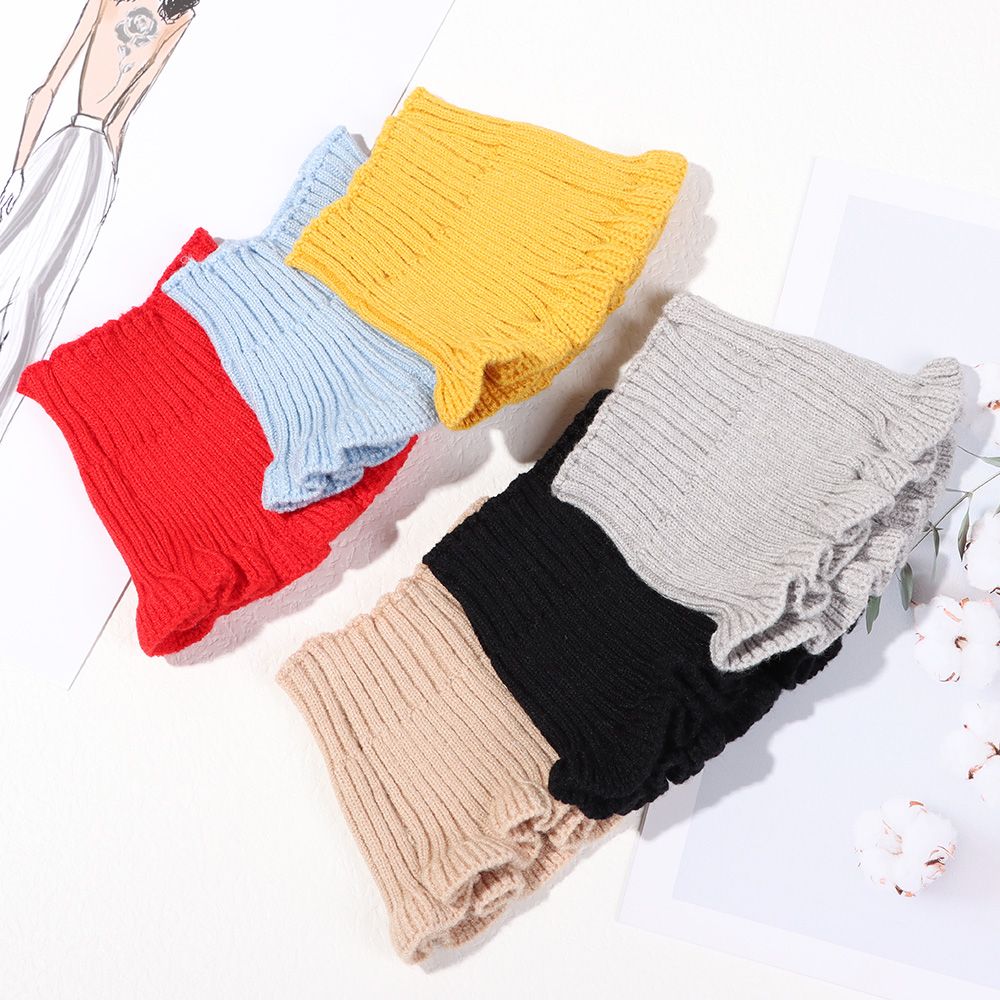 Knitted Fake Collar Scarf Wome - Windsor Knot Tie 리뷰 및 가격