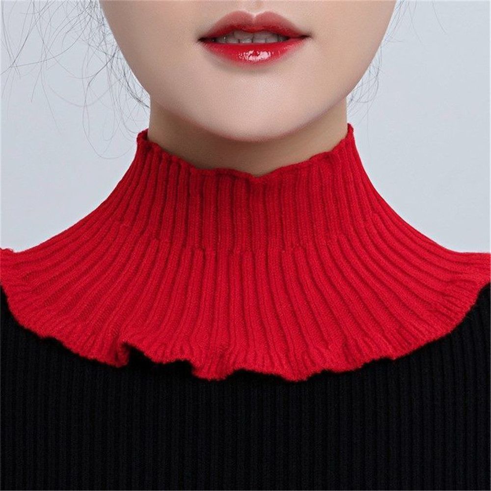 Knitted Fake Collar Scarf Wome - Windsor Knot Tie 리뷰 및 가격