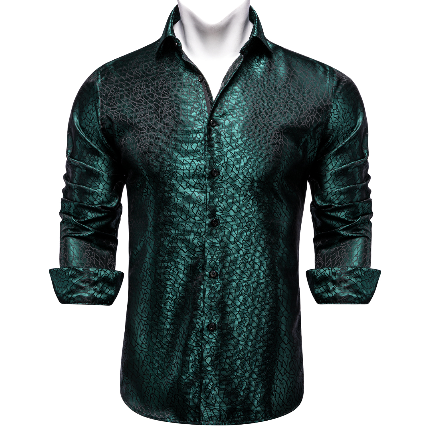 Fashion Green Shirts For Men C - Men Formal Wear Top 리뷰 및 가격