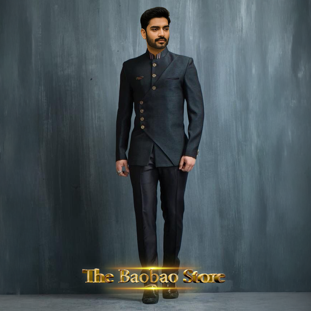 Matching design men's suit 2pc - Men'S Formal Attire 리뷰 및 가격