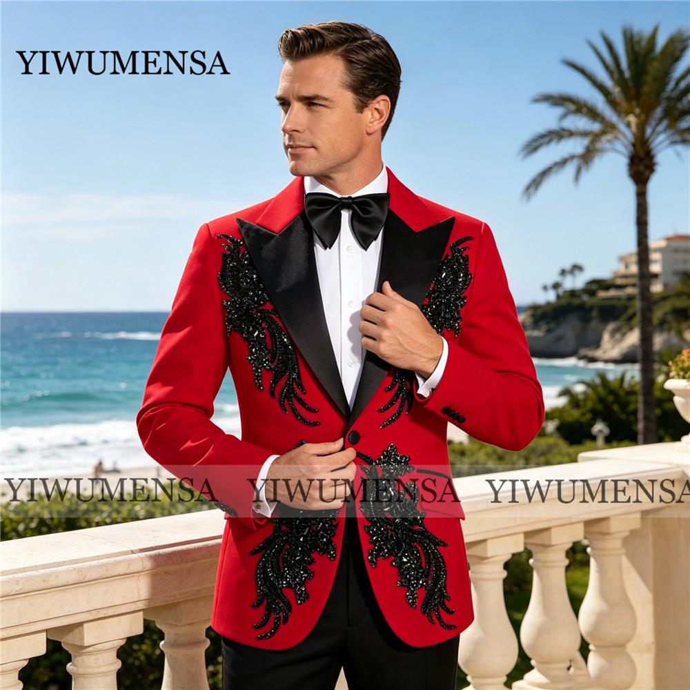 Unique Design Suits Men 2 Pece - Men'S Formal Attire 리뷰 및 가격