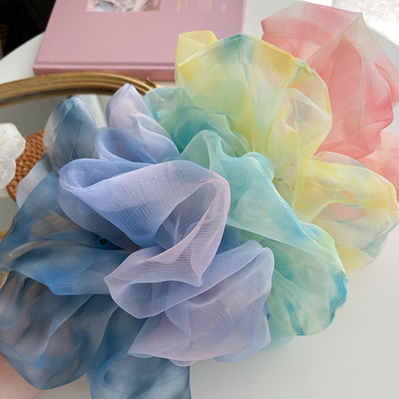 1PC Spring Summer Net Yarn Hai - Satin Bow Tie 리뷰 및 가격