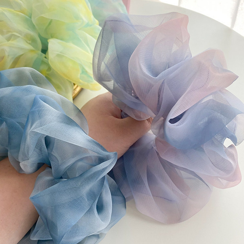 1PC Spring Summer Net Yarn Hai - Satin Bow Tie 리뷰 및 가격