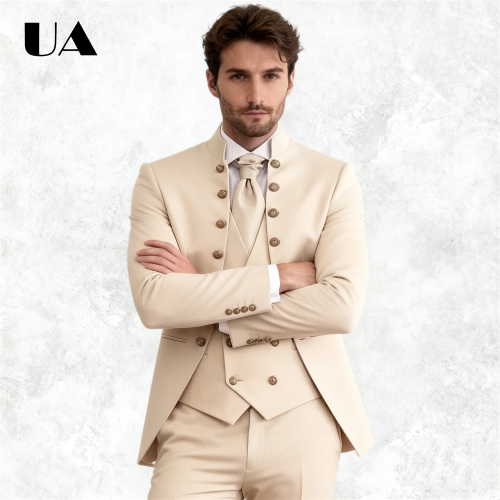 Wedding Groom Suit for Men, Af - Men'S Formal Attire 리뷰 및 가격