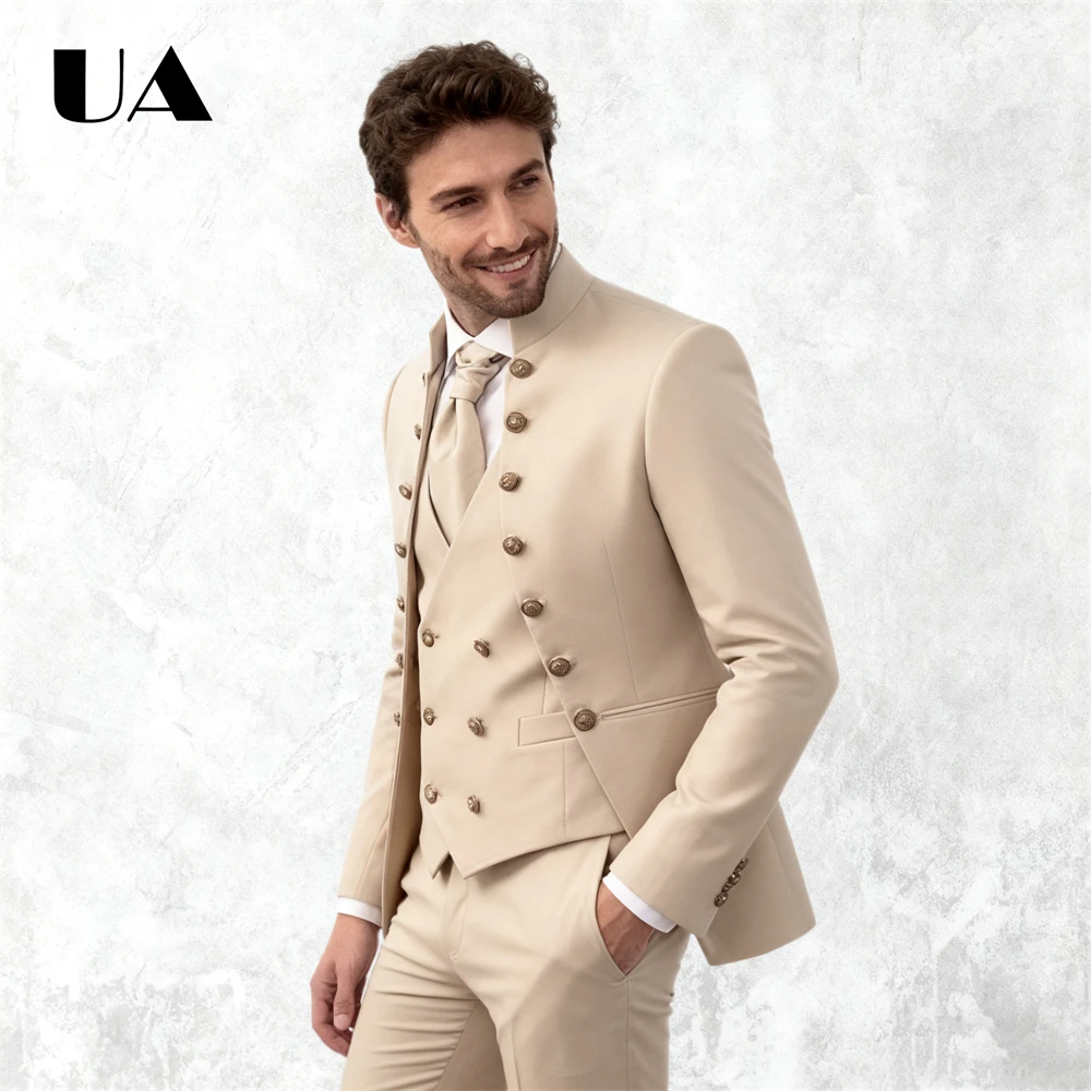 Wedding Groom Suit for Men, Af - Men'S Formal Attire 리뷰 및 가격
