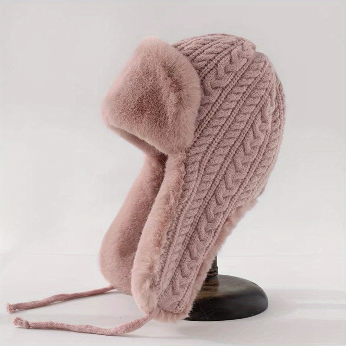 Women's Knit Hat with Extended - Windsor Knot Tie 리뷰 및 가격