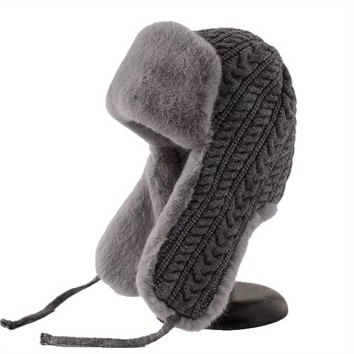 Women's Knit Hat with Extended - Windsor Knot Tie 리뷰 및 가격