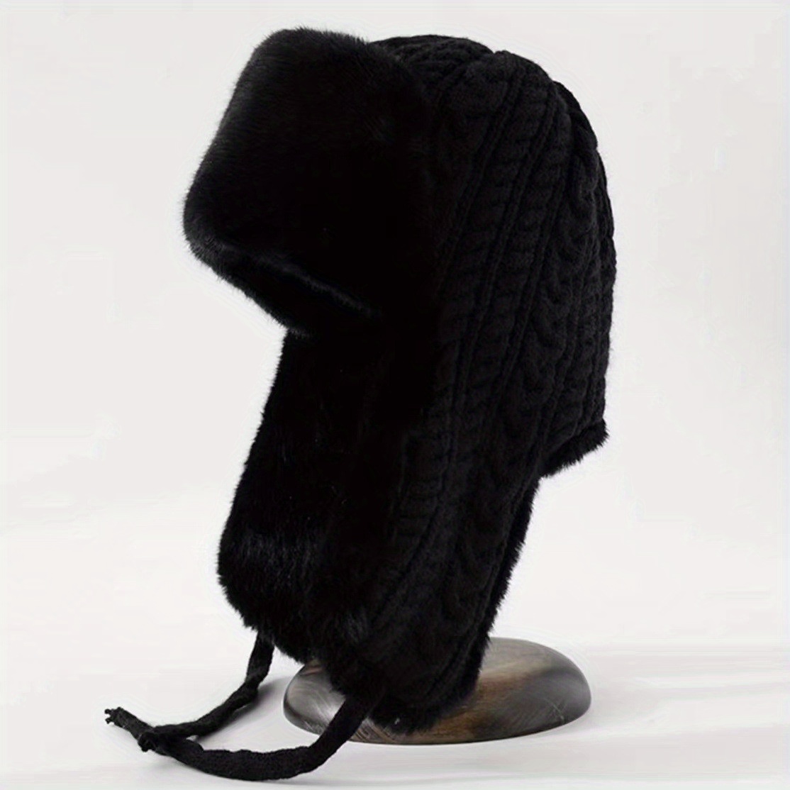 Women's Knit Hat with Extended - Windsor Knot Tie 리뷰 및 가격