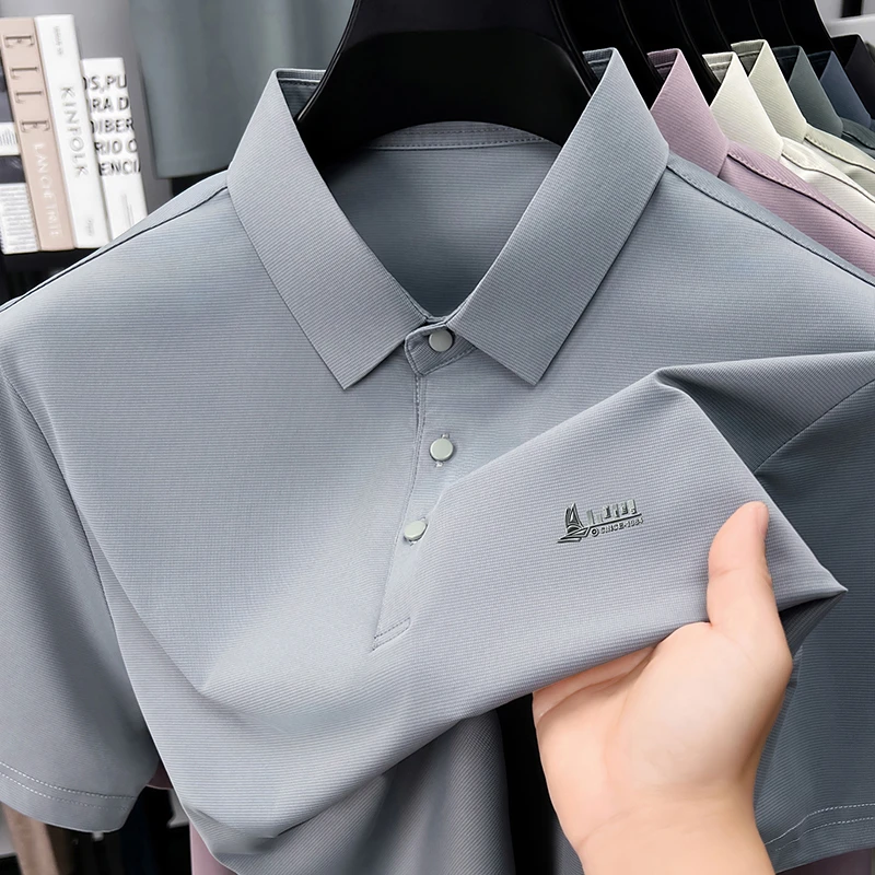Men's Business Casual Polo Shi - Men Formal Wear Top 리뷰 및 가격