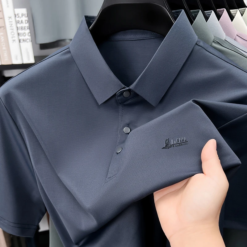 Men's Business Casual Polo Shi - Men Formal Wear Top 리뷰 및 가격