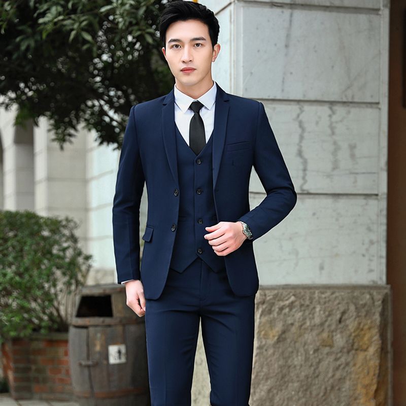Slim Fit Korean Style Men Blaz - Men'S Formal Attire 리뷰 및 가격