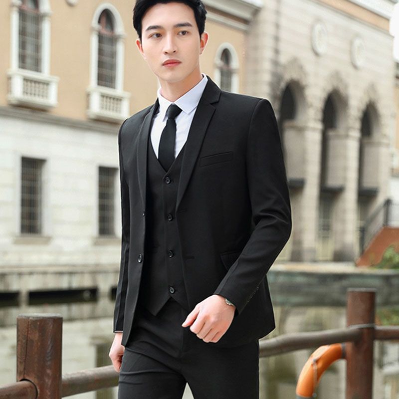 Slim Fit Korean Style Men Blaz - Men'S Formal Attire 리뷰 및 가격
