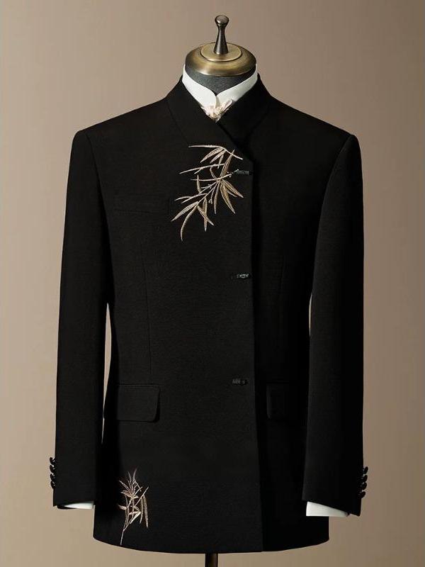 New Chinese Style Wedding Suit - Men Formal Wear Online 리뷰 및 가격