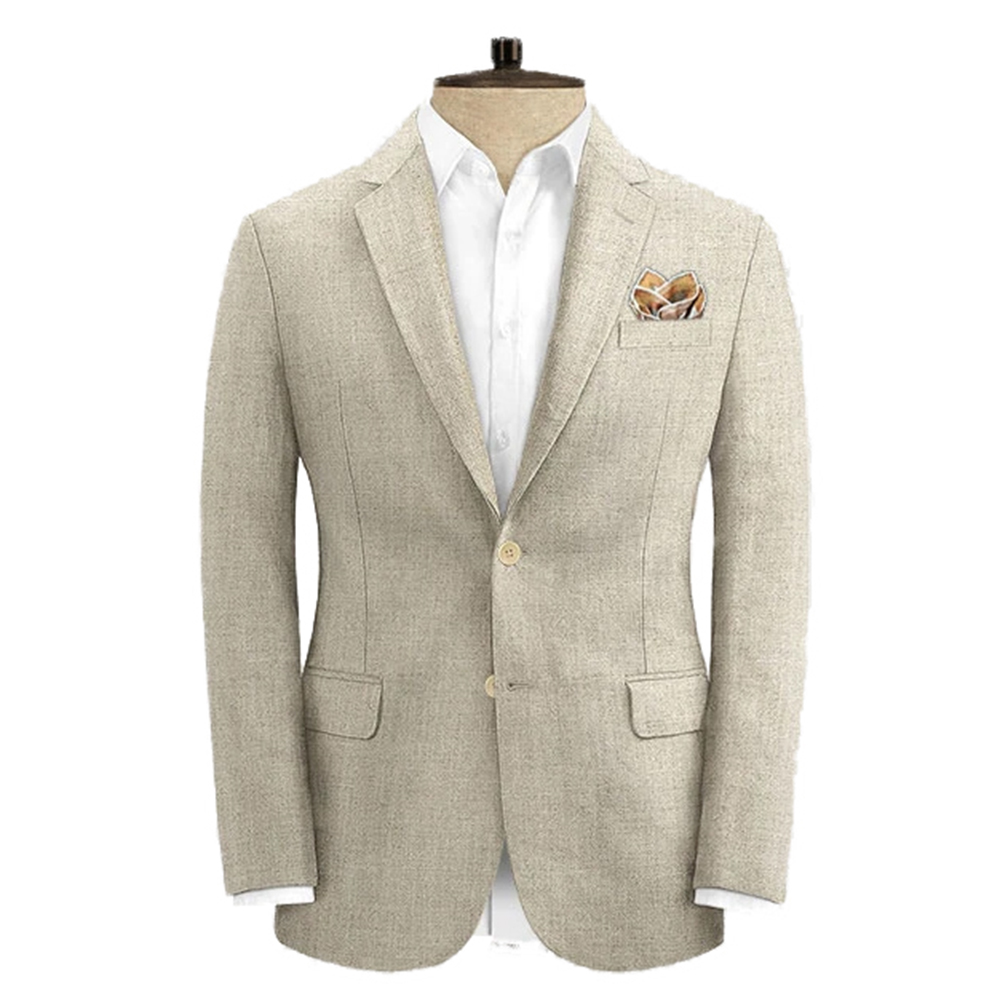 2025 Luxury Summer Breathable  - Wool Suit Jacket 리뷰 및 가격