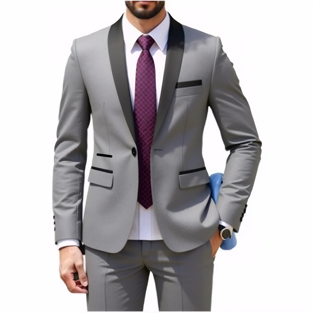 Men's Suit Ensemble - Men's Fo - Men'S Formal Attire 리뷰 및 가격