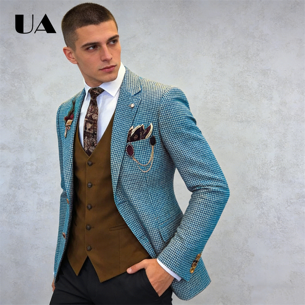 Fashionable Three Pieces Suit  - Men'S Formal Attire 리뷰 및 가격
