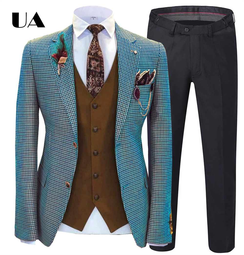 Fashionable Three Pieces Suit  - Men'S Formal Attire 리뷰 및 가격