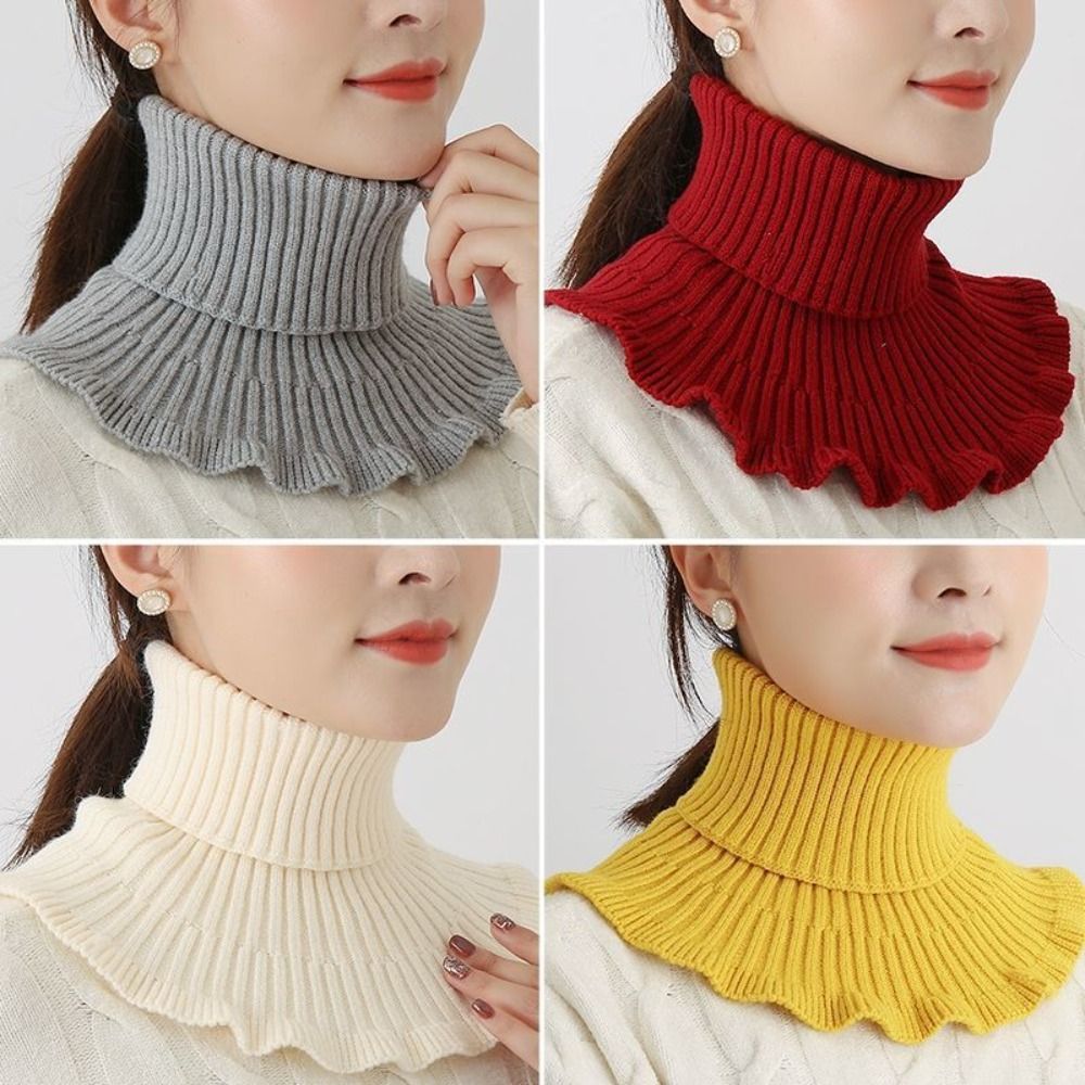 Fashion Warm Knitted Fake Coll - Windsor Knot Tie 리뷰 및 가격