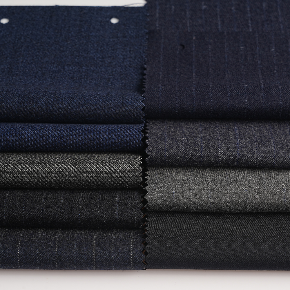 Men's Pinstripe Suit Fabric 1/ - Wool Suit Jacket 리뷰 및 가격