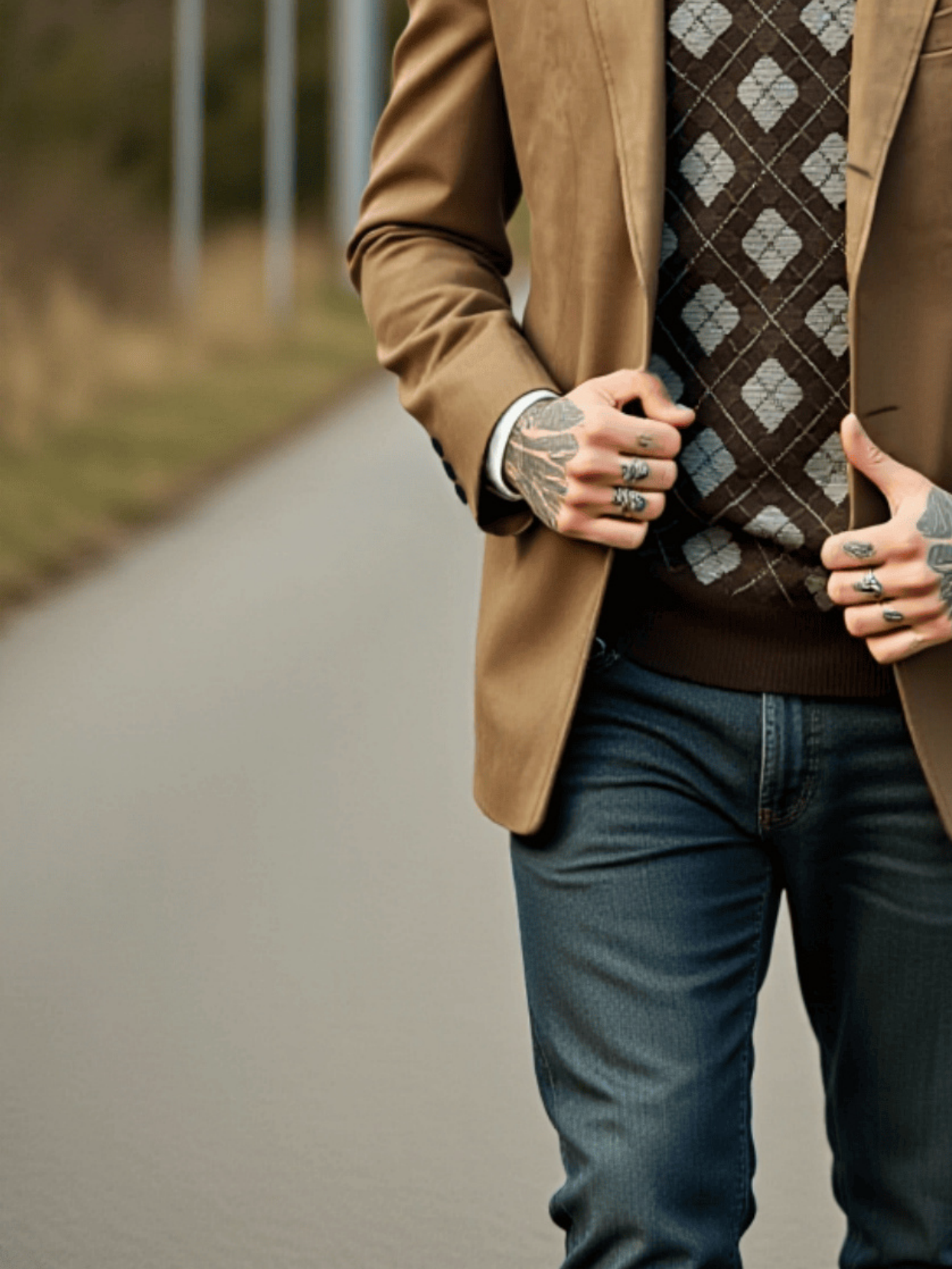 Men's Single-Breasted Jacket i - Men'S Urban Formal Wear 리뷰 및 가격