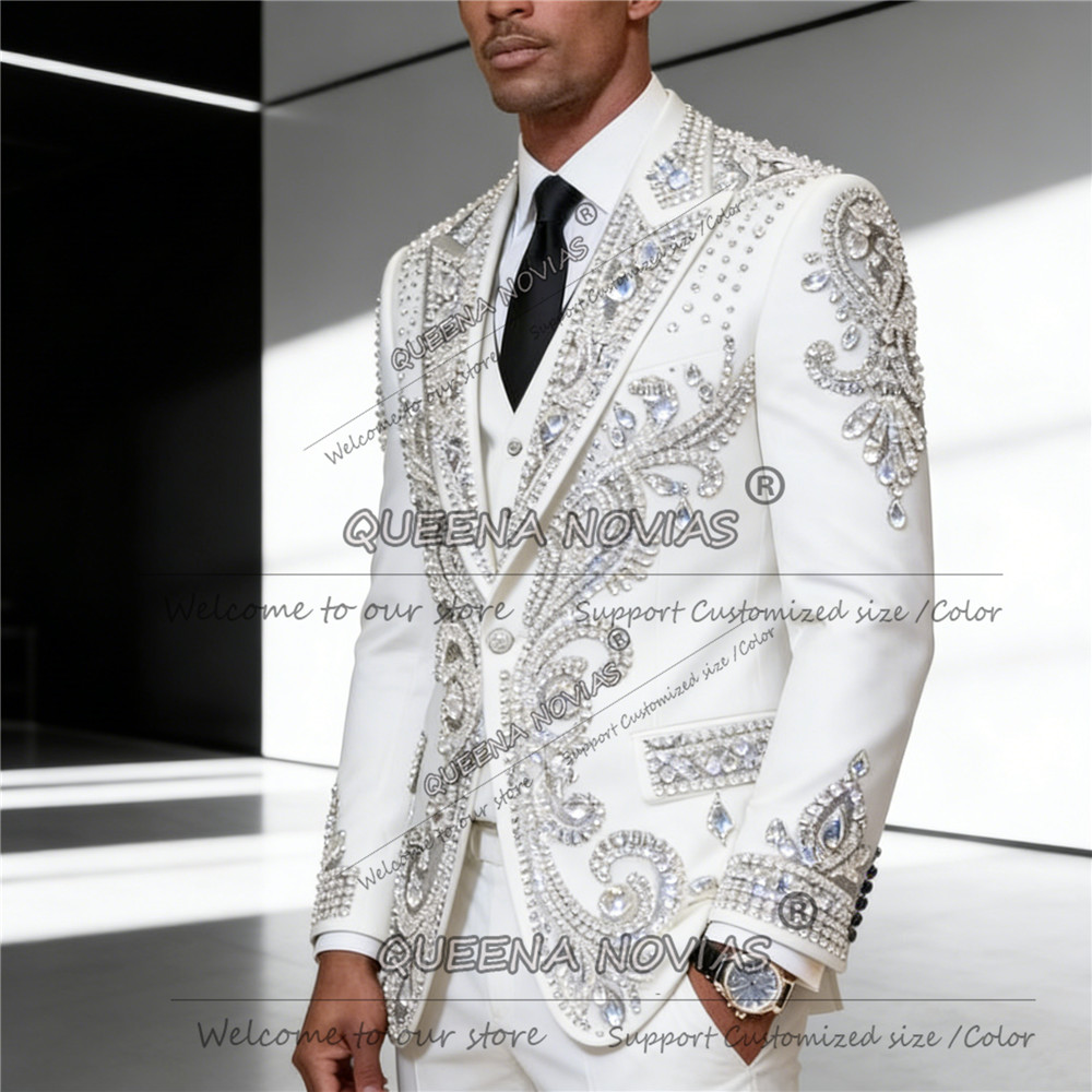Exclusive Sliver Diamond Beade - Men'S Formal Attire 리뷰 및 가격