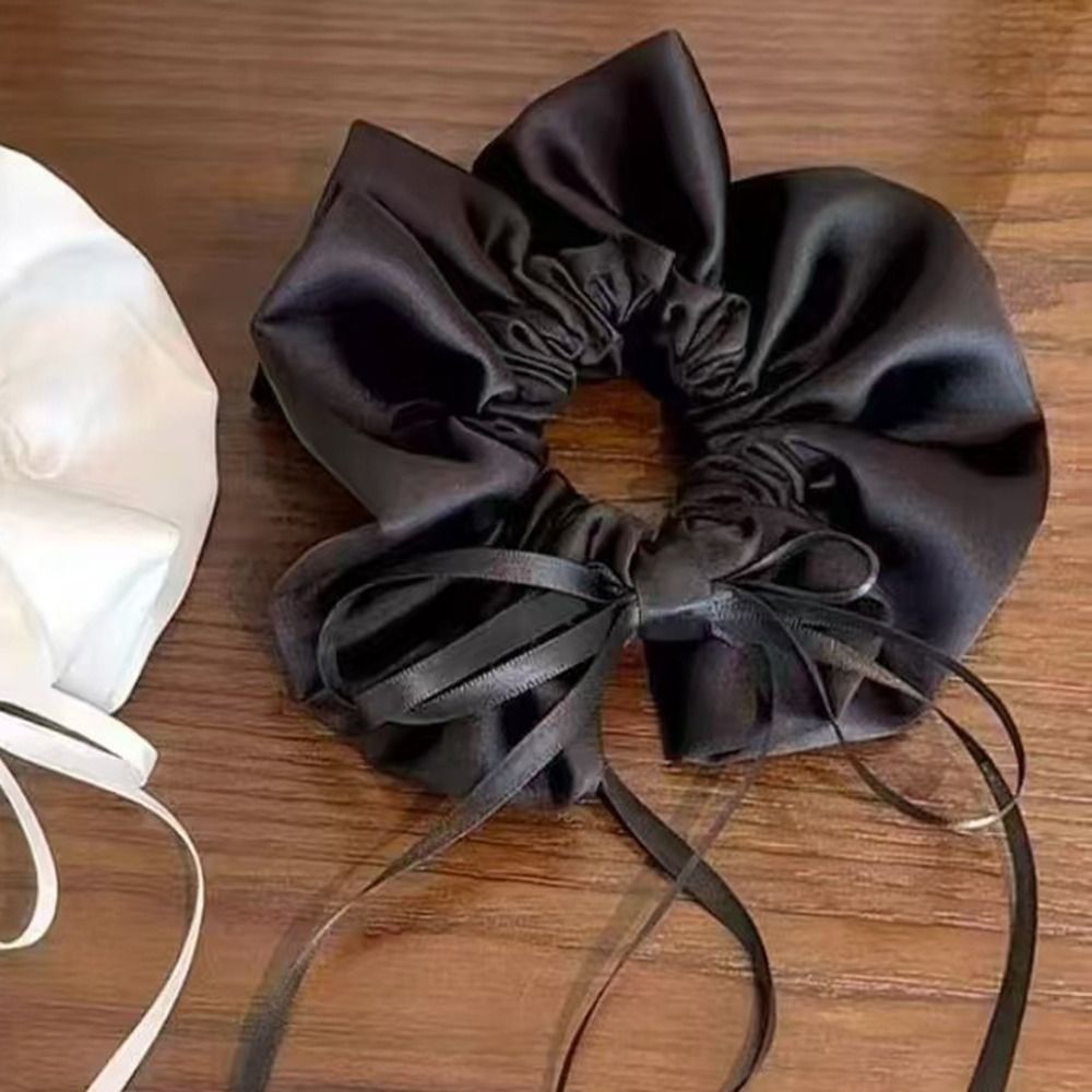 Elegant Satin Material Bow Scr - Satin Bow Tie 리뷰 및 가격