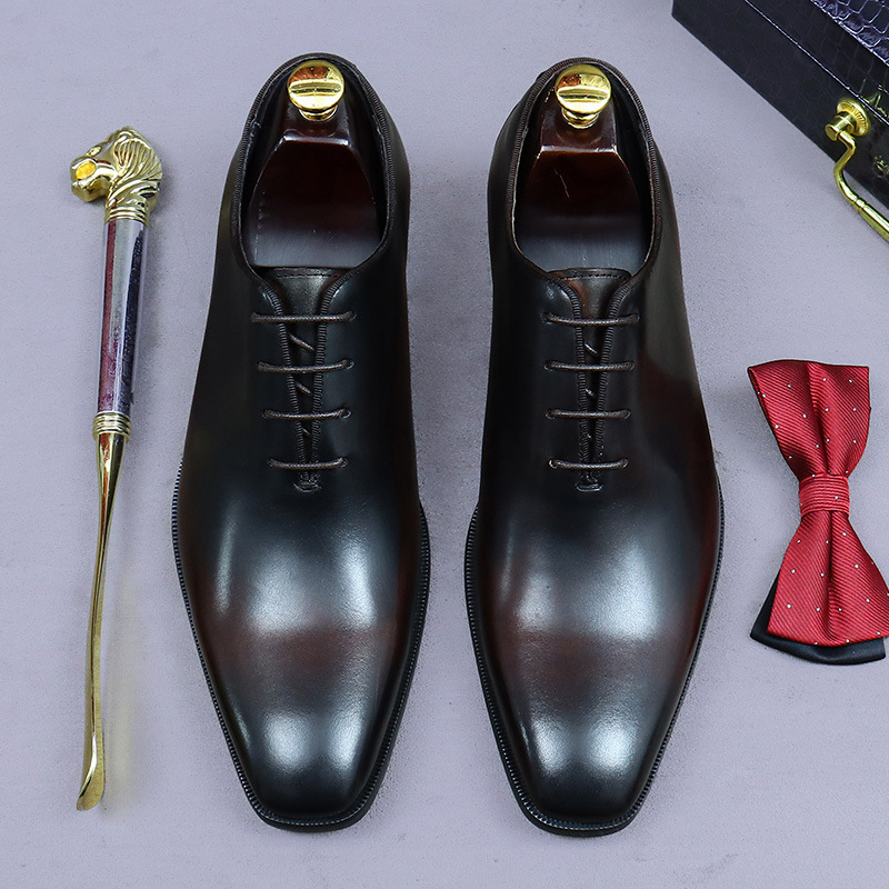 Designer Genuine Leather Mens  - Men'S Formal Wear For Office 리뷰 및 가격